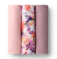 Load image into Gallery viewer, Snuggle Hunny Kids - Large Organic Cotton Muslin Wrap 3Pk -  Blushing Beauty / Dusk / Fairytale
