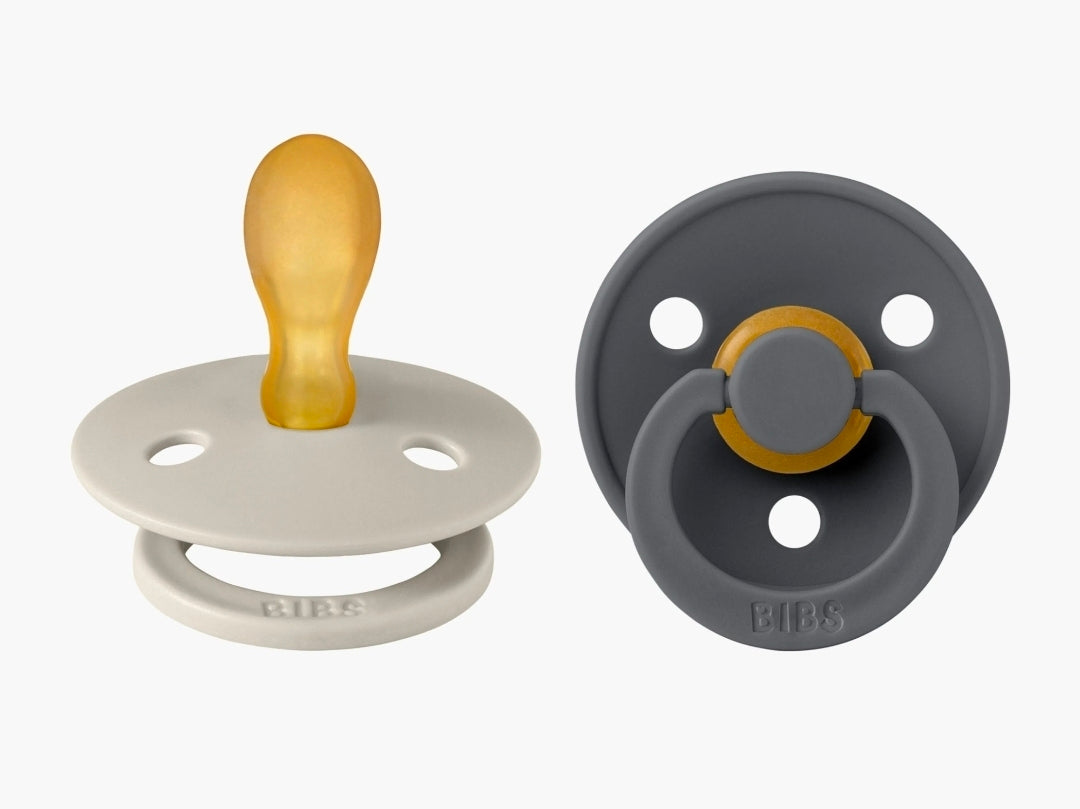 BIBS - Colour Pacifier SYMETRICAL - Sand/Iron
