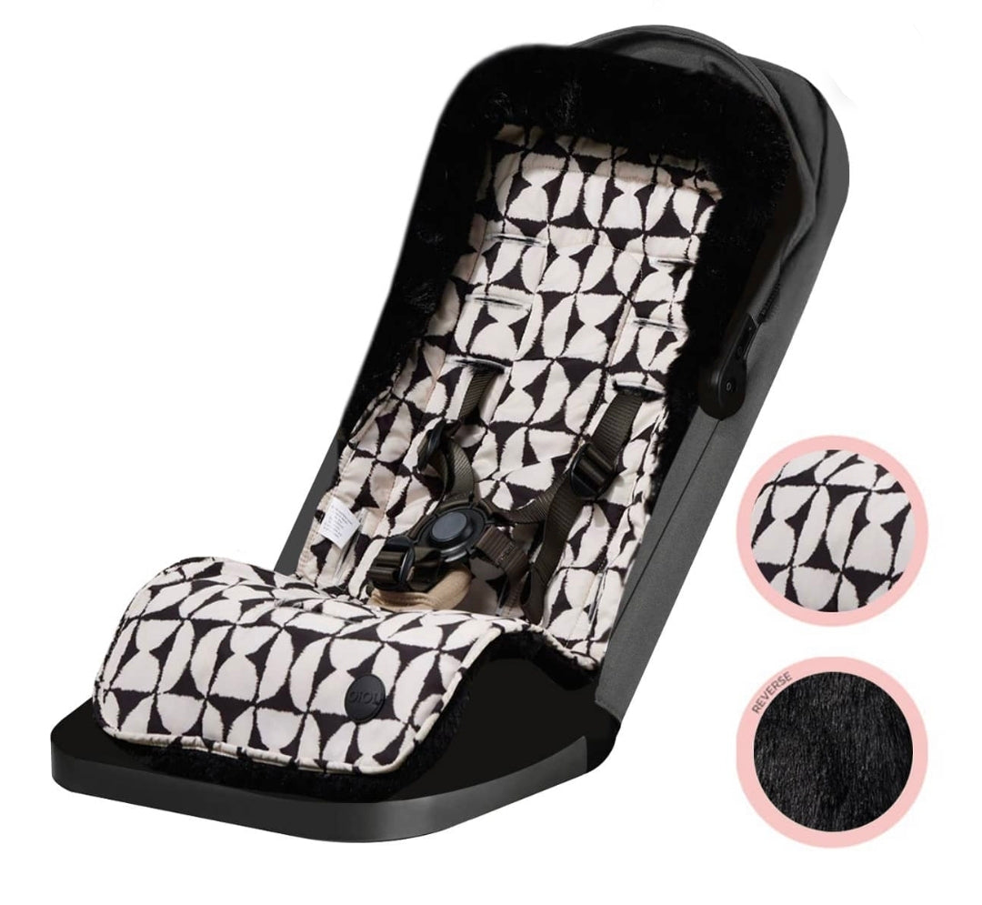 Oioi Cosy Fleece Pram Liner - Hourglass