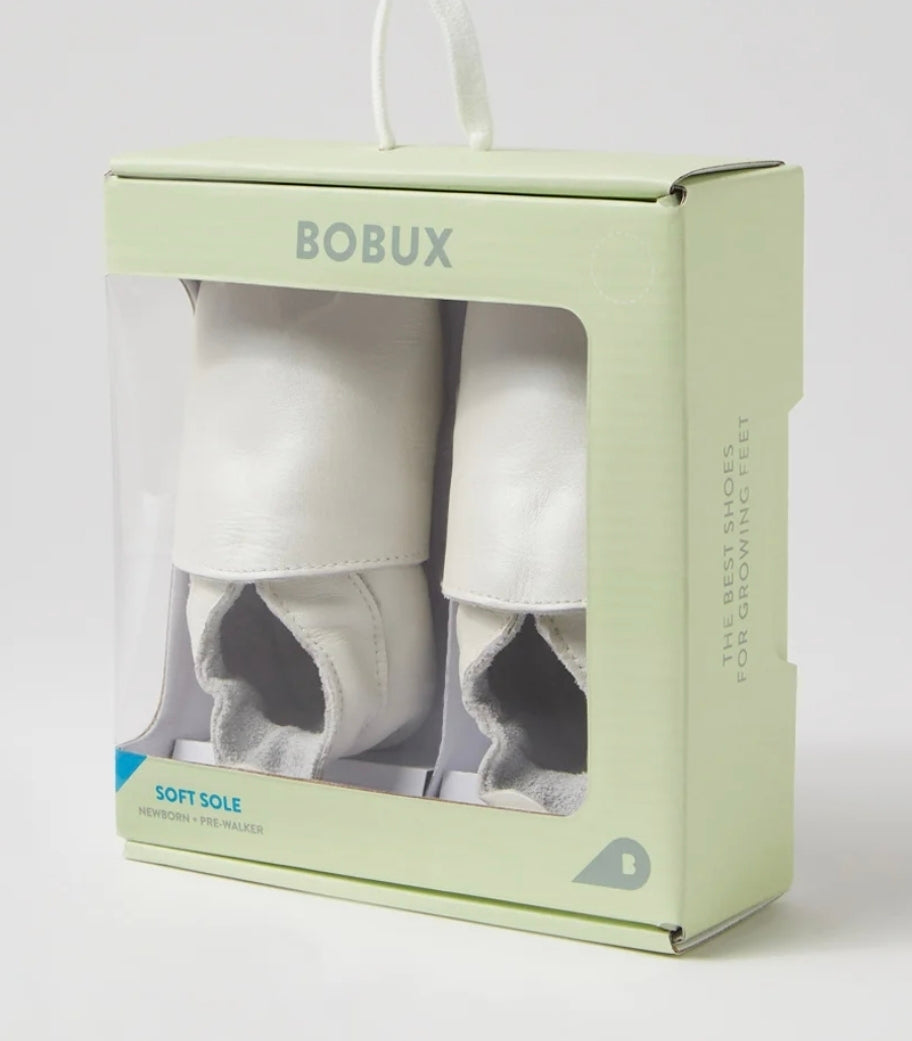 Bobux - Simple Shoe Leather - White