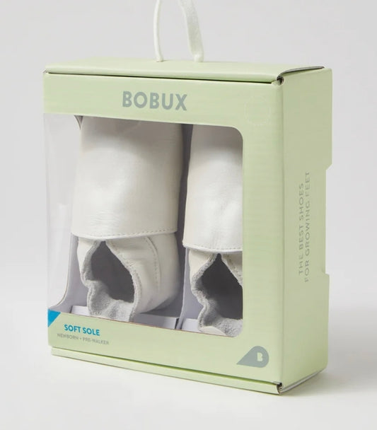 Bobux - Simple Shoe Leather - White