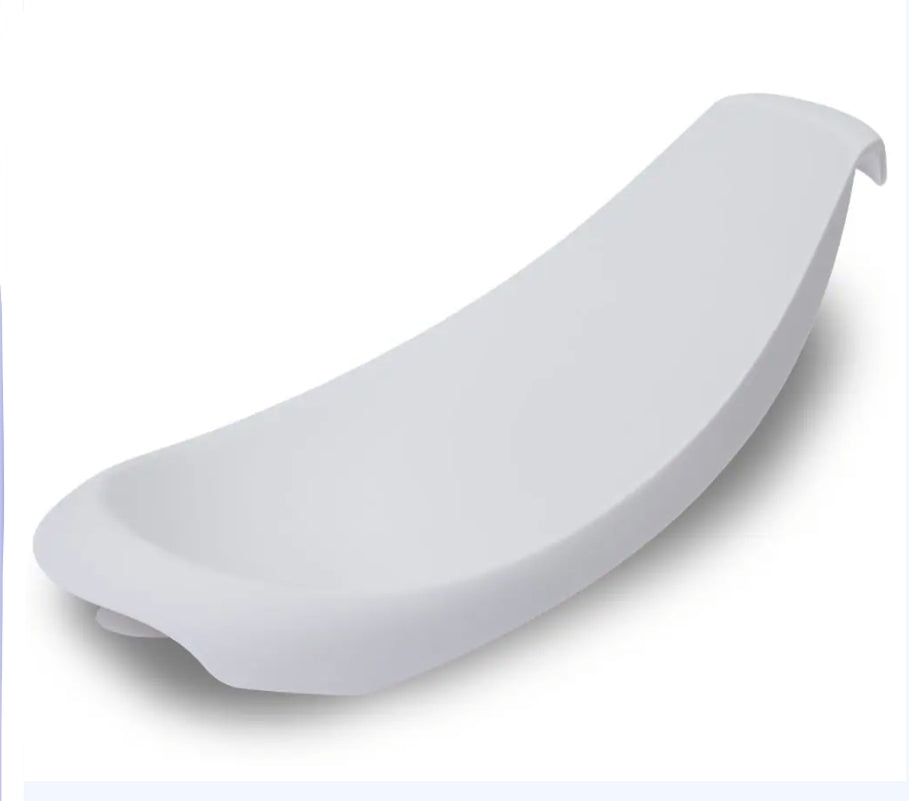 Bubble Baby Bath with Baby Seat - White