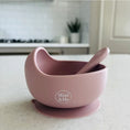 Load image into Gallery viewer, Mini & Me - Bowl & Spoon - Cherry
