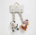 Load image into Gallery viewer, Living Textiles - 2Pk Stroller Toys - Cow & Chicken
