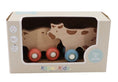 Load image into Gallery viewer, Kaper Kidz EcoWheels Movers 2 pack On the farm - Pig & Cow

