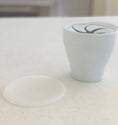 Load image into Gallery viewer, Mini & Me - Snack Cup Collapsible with Lid - Ice Blue
