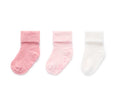 Load image into Gallery viewer, Purebaby - 3Pk Rib Sock - Pale Pink
