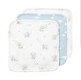 Load image into Gallery viewer, Living Textiles - 3pk Washcloths - Elephant

