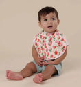 Load image into Gallery viewer, Snuggle Hunny Bib - Strawberry
