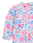 Load image into Gallery viewer, Purebaby - Long Sleeve Rashie - Summer Wildflower
