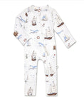 Load image into Gallery viewer, Snuggle Hunny Kids - Organic Convertible Romper - Set Sail
