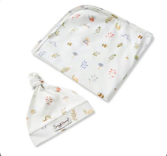 Snuggle Hunny Kids Wrap Set - Garden Friends