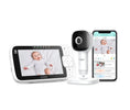 Load image into Gallery viewer, Oricom - Skyview AI 5” Smart HD Monitor With Stand (OBH650AI)
