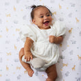 Load image into Gallery viewer, Living Textiles - 2Pk Organic Cot Fitted sheets - Roam & Roar
