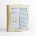 Load image into Gallery viewer, Living Textiles - 2Pk Organic Cot Fitted sheets - Roam & Roar
