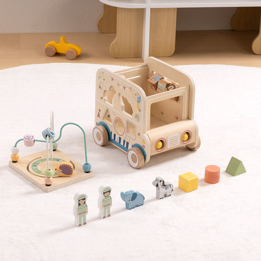 Tooky Toy - Versatile Safari Hunting Vehicle Wooden