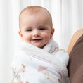 Load image into Gallery viewer, Living Textiles - Sherpa Pram Blanket - Whimsical Wonderland
