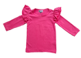 Load image into Gallery viewer, Long Sleeve Flutter - Bubblegum Pink
