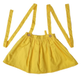 Load image into Gallery viewer, Suspender skirt - Yellow
