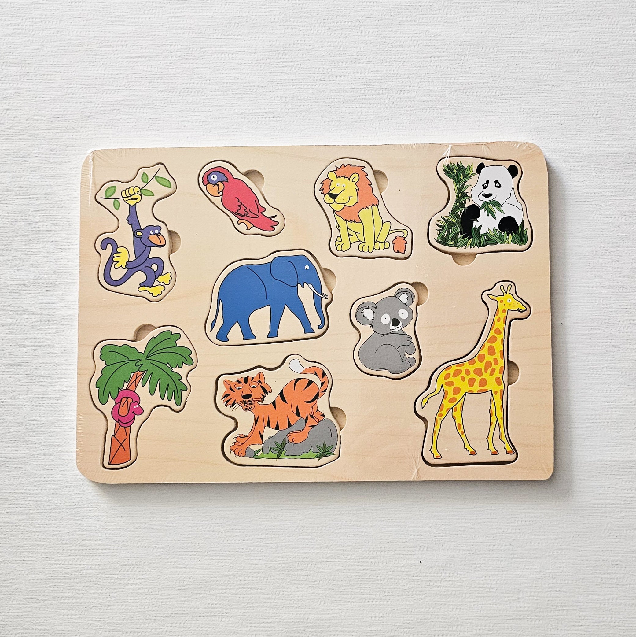 Wooden Puzzle - Jungle Animals