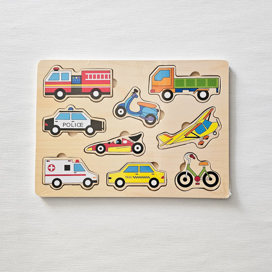 Wooden Puzzle Transport
