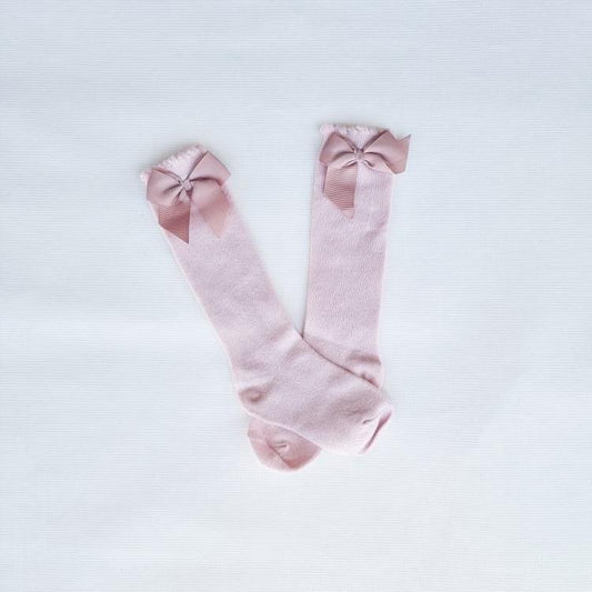 Bow Sock - Pink