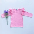 Load image into Gallery viewer, Long sleeve flutter - Light Pink
