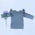 Load image into Gallery viewer, Long sleeve flutter - Grey
