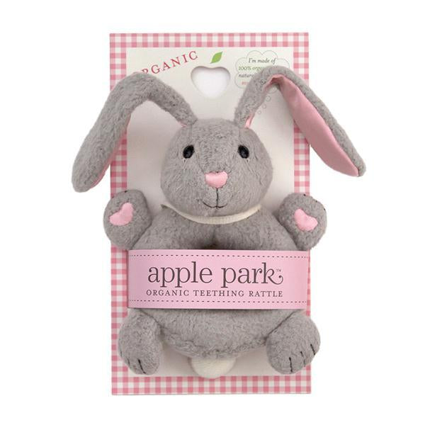Apple Park Organic - Rattle - Bunny