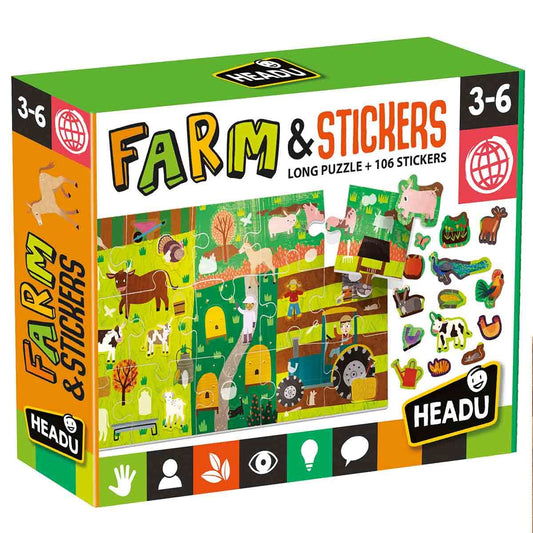 Puzzle Farm & Stickers