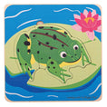 Load image into Gallery viewer, Life Cycle Layer Puzzle - Frog
