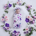 Load image into Gallery viewer, Snuggle Hunny Swaddle Set - Floral Kiss
