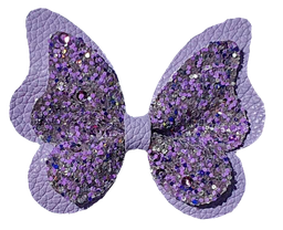 Butterfly Bow - Light Purple