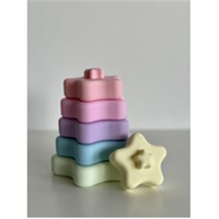 Pyramid stacker teether
