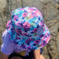 Load image into Gallery viewer, Little Renegades - Pastel & Posies Reversible Bucket Hat
