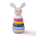 Load image into Gallery viewer, Wooden - Rabbit stacker
