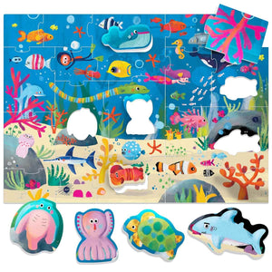 Eco Play - Sea Shapes Puzzles