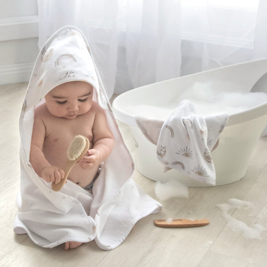 5pc Baby Bath Gift Set- Happy Sloth
